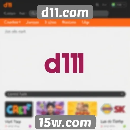 Avaliação da interface do usuário no d11.com